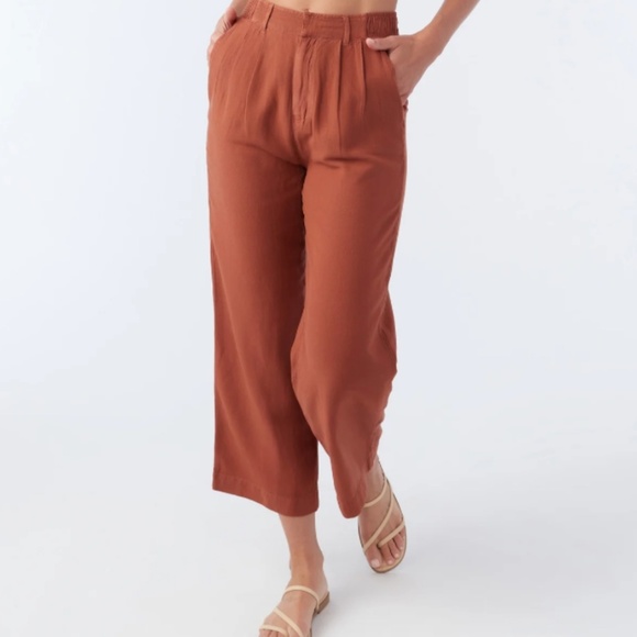 Linen Blend Max Cocos Culotte - Picture 1 of 16